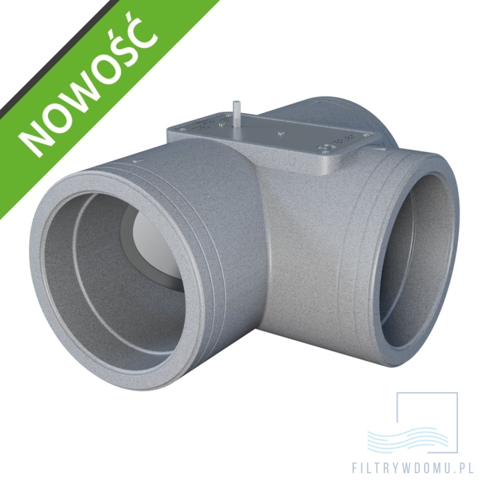 Trójnik PEFLEX EPS 2.0 z przepustnicą – widok całego elementu